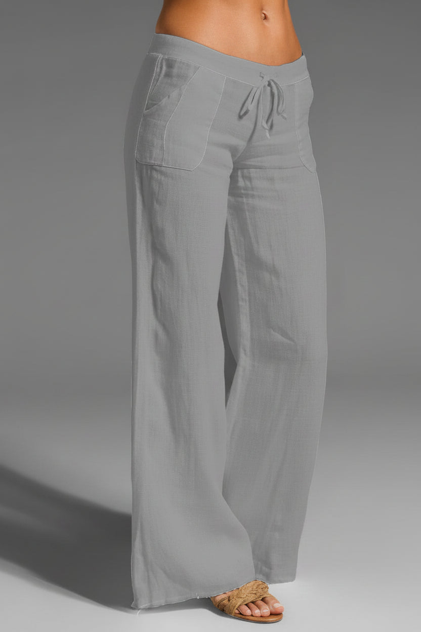Inés | Pantalón Fluido de Pierna Ancha
