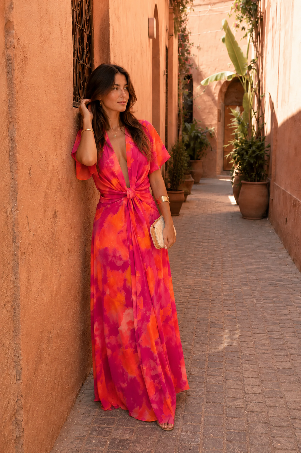 Vestido Brillo del Atardecer