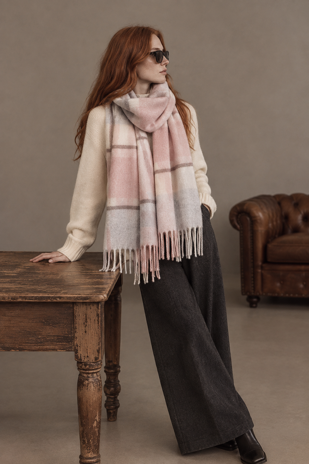 Bufanda Varel Camille | Rosa