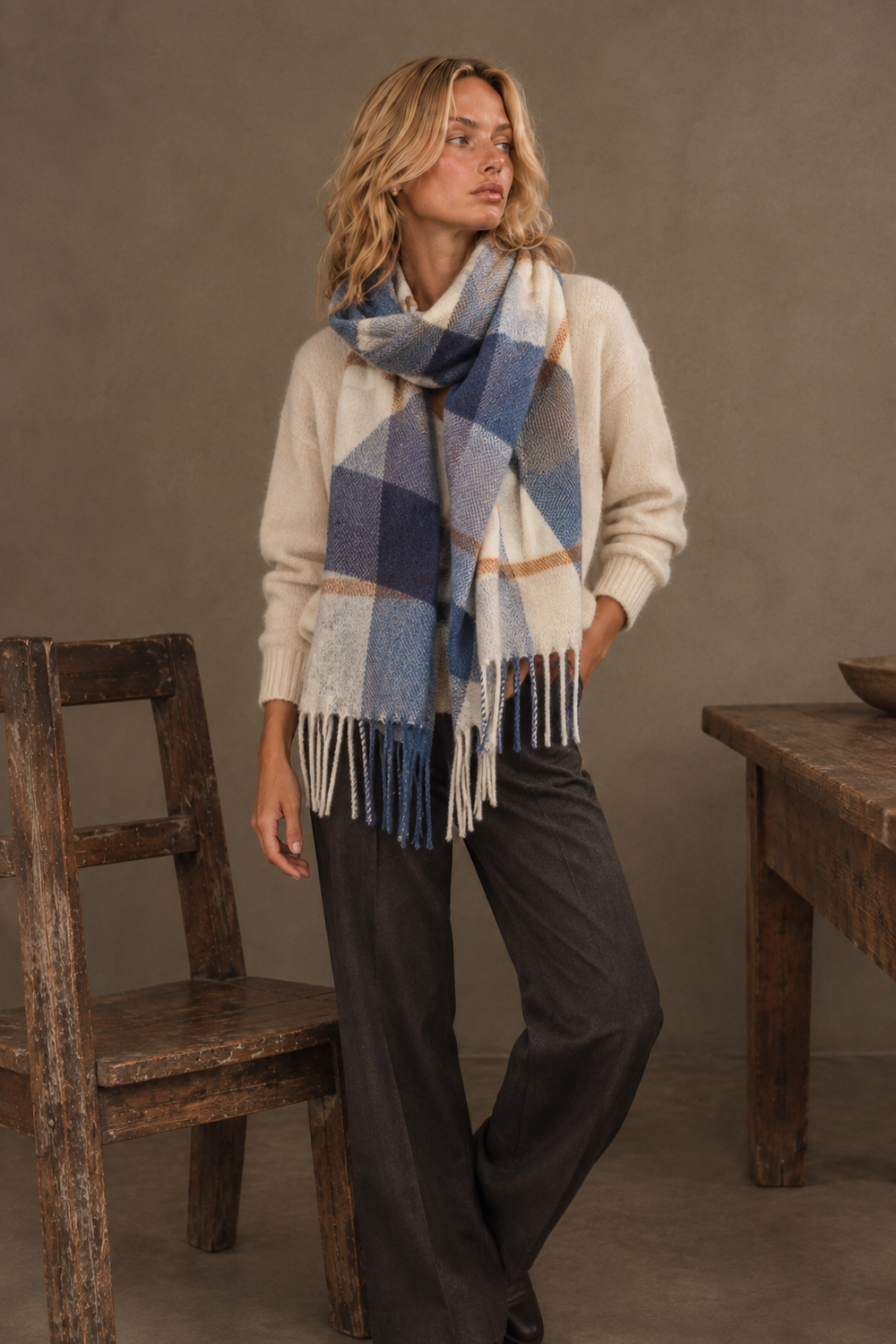 Bufanda Varel Camille | Azul