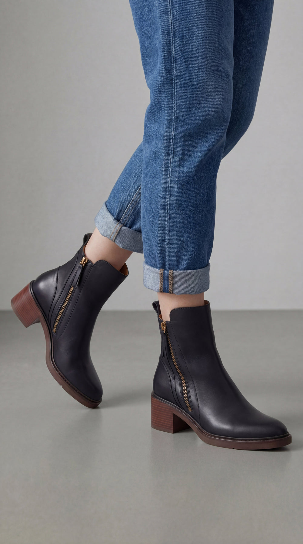 Valeria | Botas con tacón cómodo