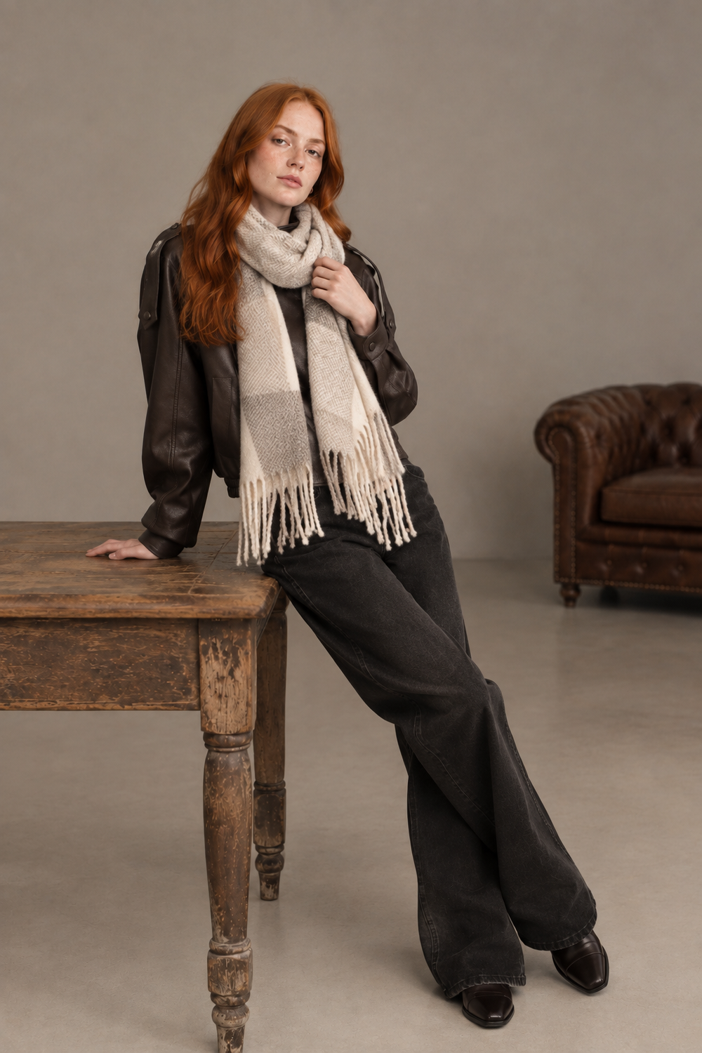 Bufanda Varel Élise | Beige