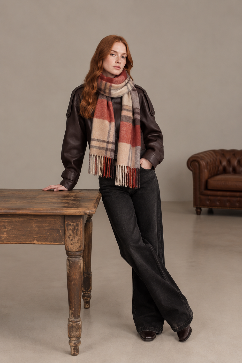 Bufanda Varel Camille | Rojo