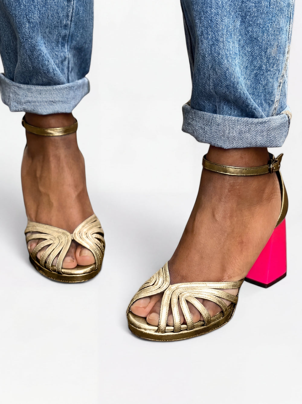Noelia | Tacones Fucsia Elegantes